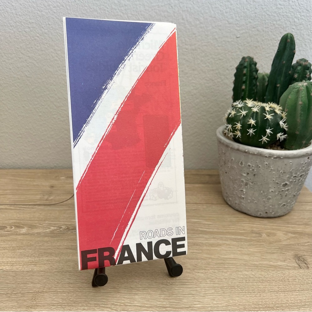 Vintage France Road Map Travel Brochure Foldout Michelin Tourist‎ Guide